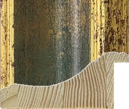 25. VERDE BORDES ORO (69X31MM) - A 5820-7382